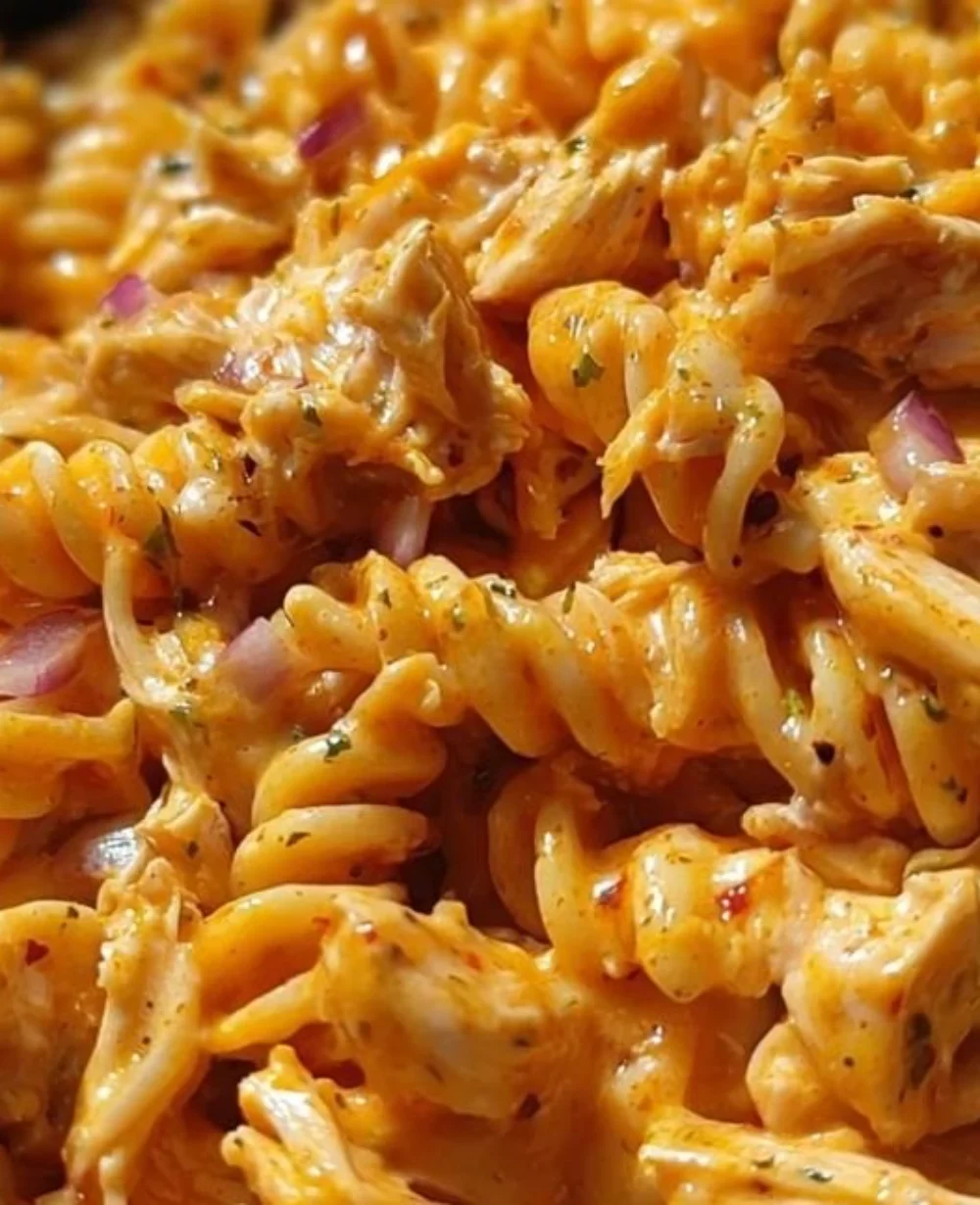 Bold BBQ Ranch Chicken Pasta with smoky flavors and creamy sauce