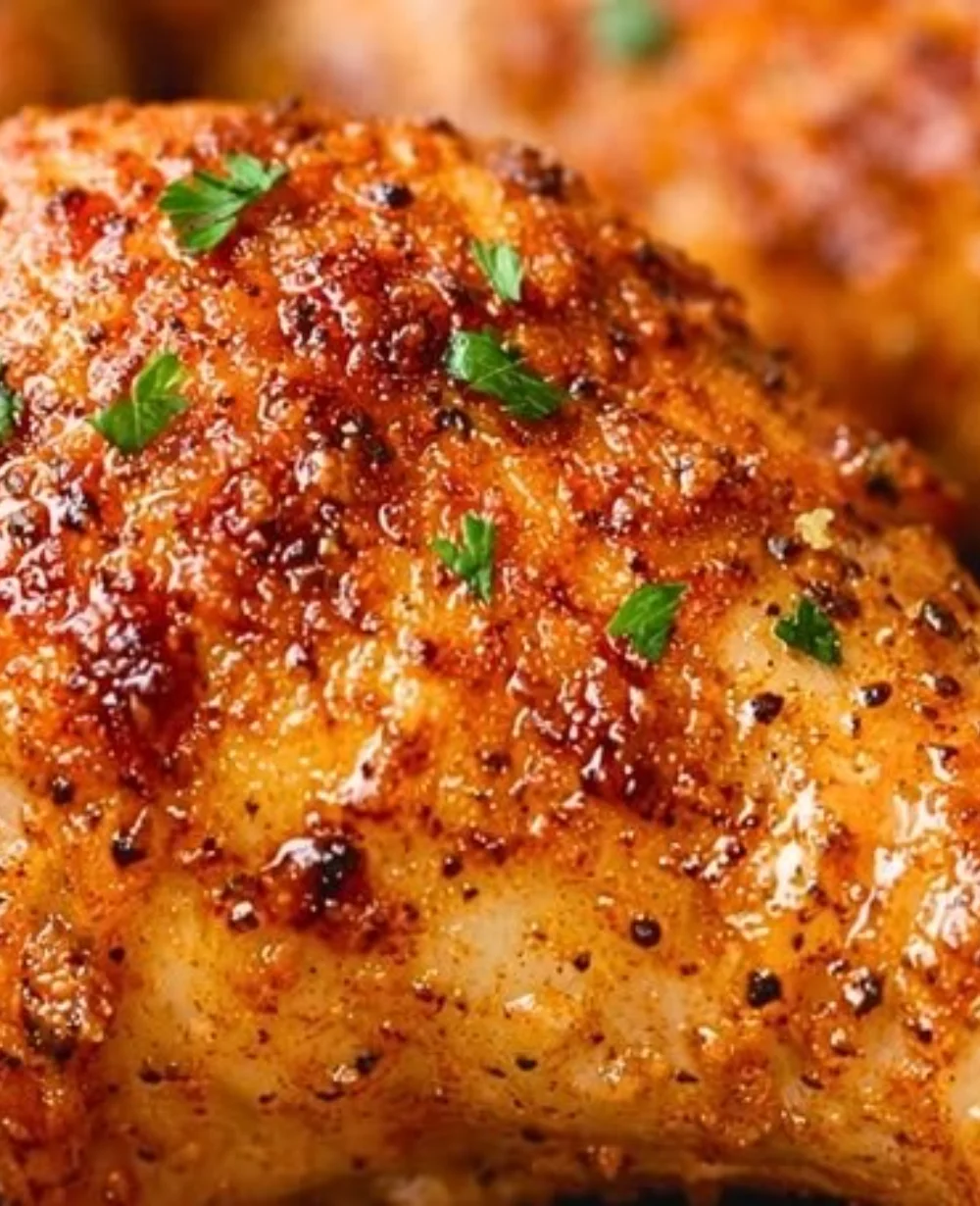 Delicious air fryer chicken legs with crispy skin and golden brown finish.