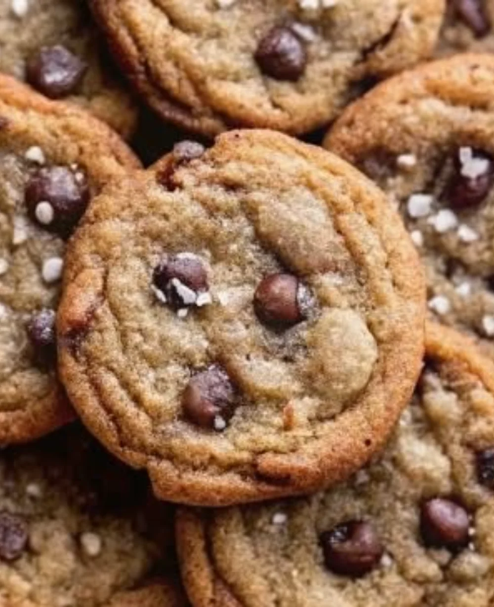 Delicious banana bread cookies freshly baked and served on a cozy morning.