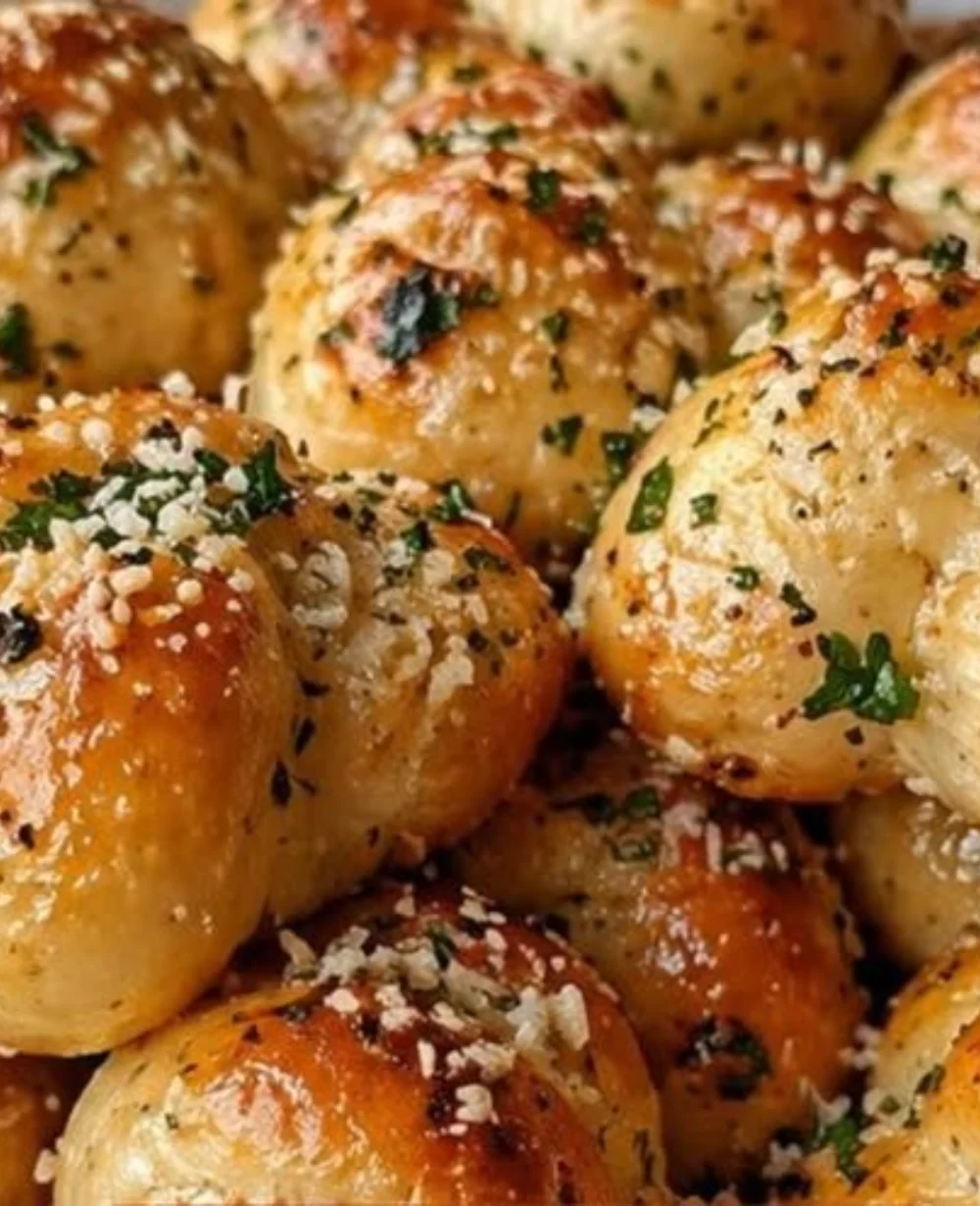 Crispy air fryer garlic knots served as a cozy snack