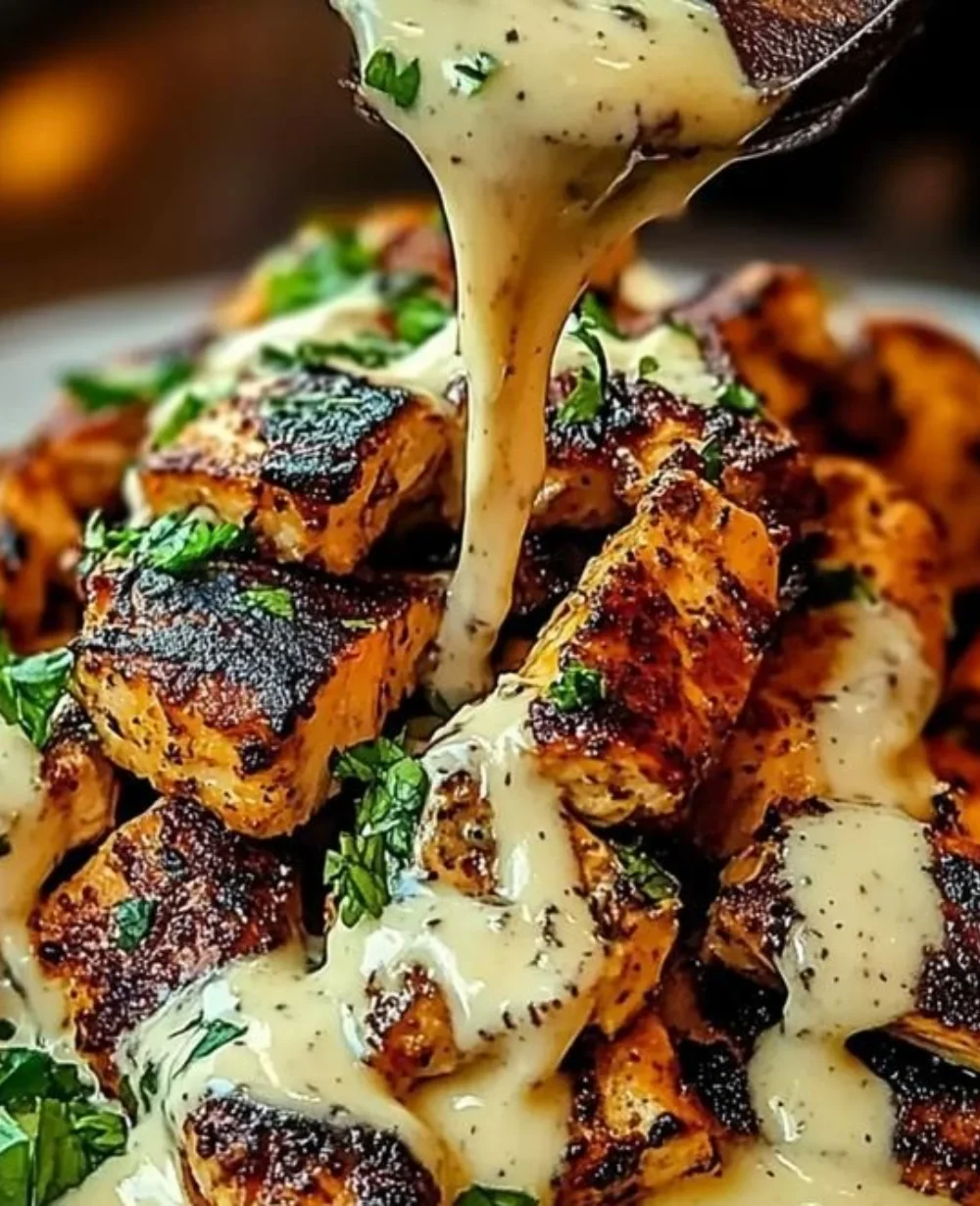 Delicious chicken shawarma served with creamy garlic sauce