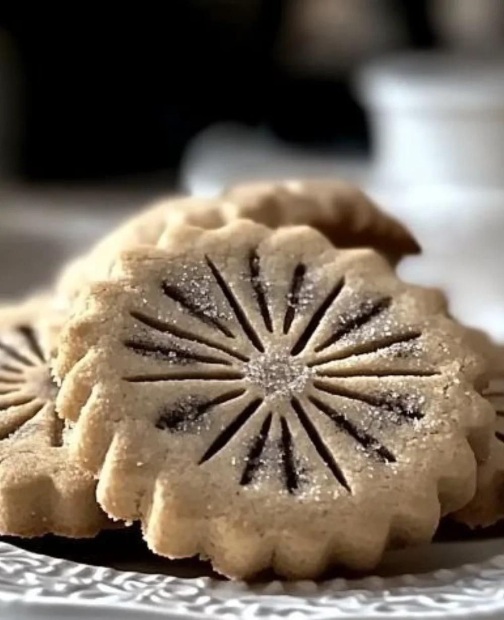 Deliciously crispy espresso shortbread cookies with a rich coffee flavor